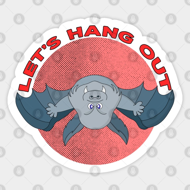 Let's Hang Out Sticker by DiegoCarvalho